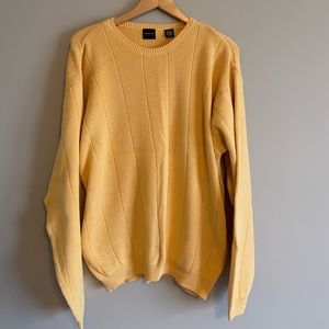 Arrow Yellow Crewneck Sweater